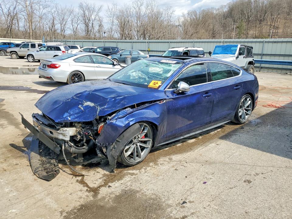 47575726 :رقم المزاد ، WAUB4CF54JA034470 vin ، 2018 Audi S5 مزاد بيع