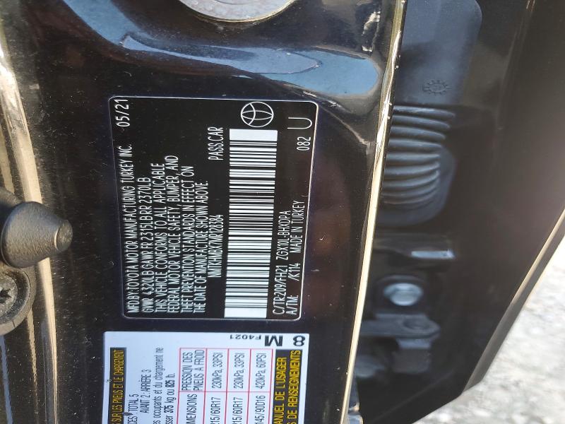 41698076 :رقم المزاد ، NMTKHMBX7MR128384 vin ، 2021 Toyota C-hr مزاد بيع