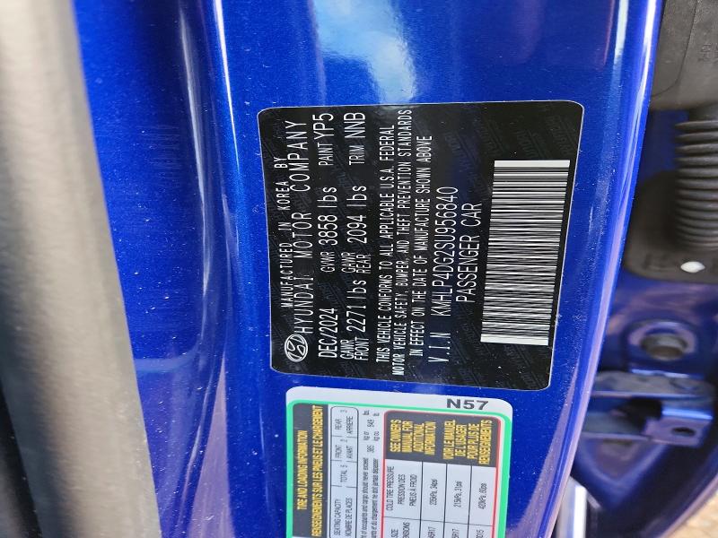 Продаж на аукціоні авто 2025 Hyundai Elantra, vin: KMHLP4DG2SU956840, номер лоту: 47552296