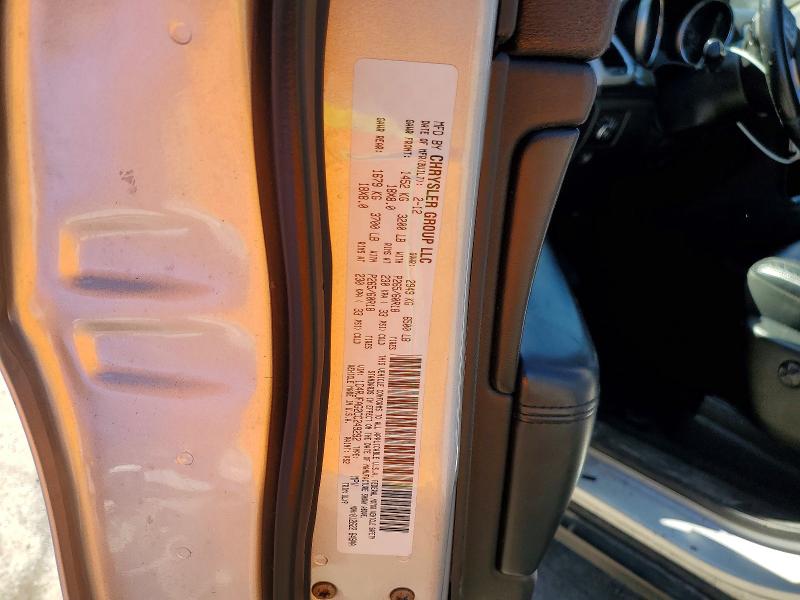 Продаж на аукціоні авто 2012 Jeep Grand Cherokee, vin: 1C4RJFAG2CC249292, номер лоту: 47262976