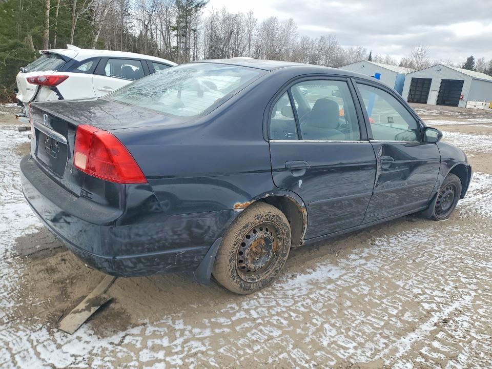2002 Honda Civic მანქანა იყიდება აუქციონზე, vin: 2HGES164X2H938796, აუქციონის ნომერი: 45793956