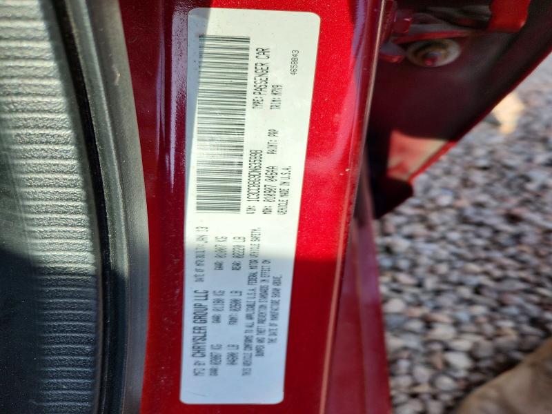 47176636 :رقم المزاد ، 1C3CCBBG9DN635998 vin ، 2013 Chrysler 200 مزاد بيع