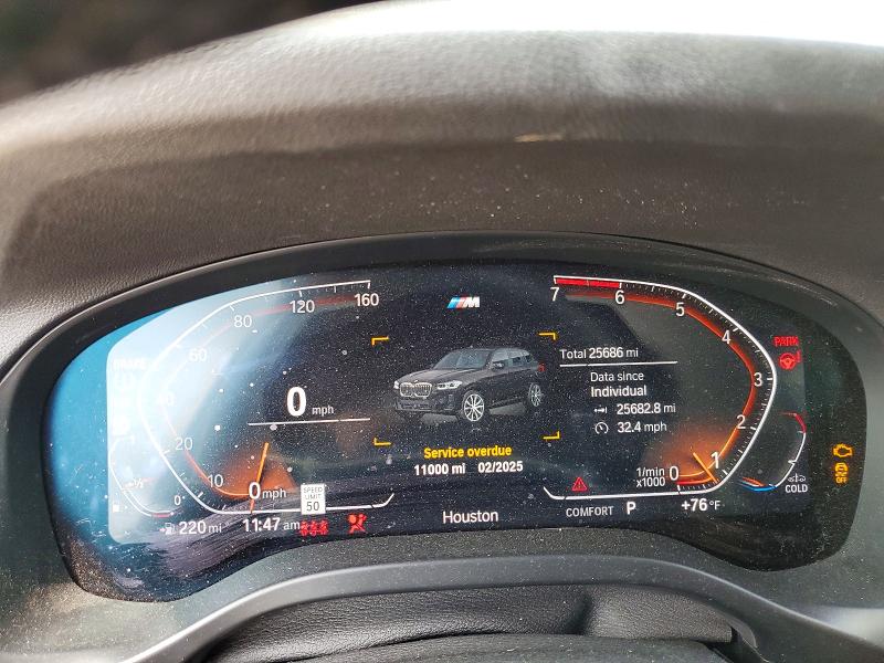 47444826 :رقم المزاد ، 5UX53DP03N9L96288 vin ، 2022 Bmw X3 مزاد بيع