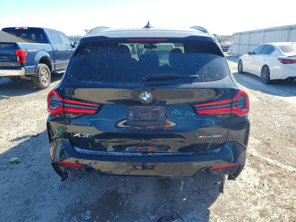 2024 Bmw X3 მანქანა იყიდება აუქციონზე, vin: 5UX53DP07R9V08130, აუქციონის ნომერი: 46007236