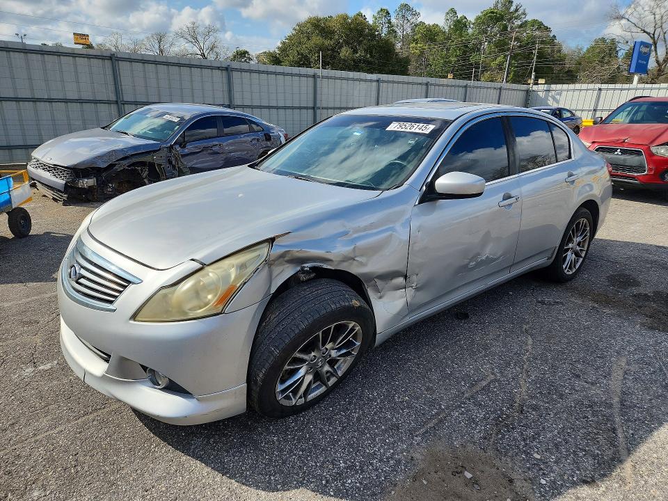 2011 Infiniti G37 Sedan მანქანა იყიდება აუქციონზე, vin: JN1CV6AR3BM351160, აუქციონის ნომერი: 79526145