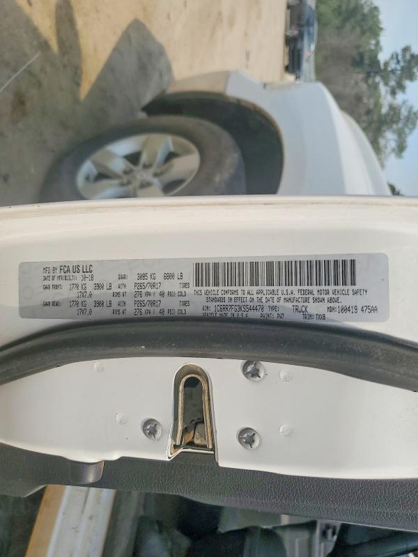 2019 Ram Trucks 1500 Classic მანქანა იყიდება აუქციონზე, vin: 1C6RR7FG3KS544470, აუქციონის ნომერი: 45793816