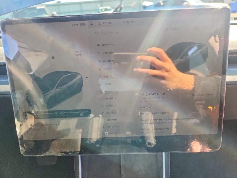 Продажа на аукционе авто 2026 Tesla Model Y, vin: 7SAYGDEE3TA411571, номер лота: 41653476