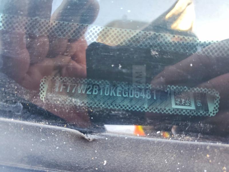 53288526 :رقم المزاد ، 1FT7W2BT0KEG05481 vin ، 2019 Ford F250 مزاد بيع