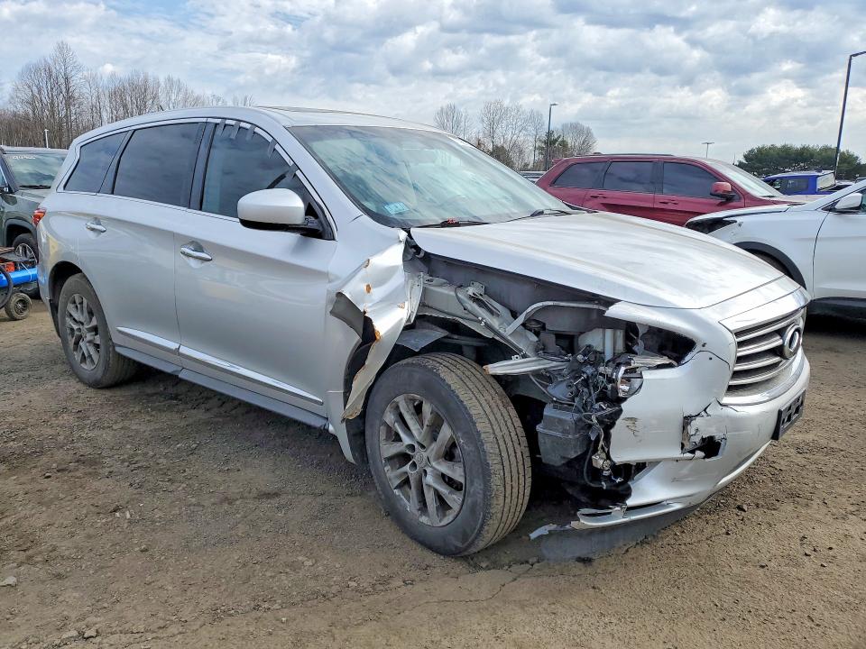 79670725 :رقم المزاد ، 5N1AL0MM7DC347298 vin ، 2013 Infiniti Jx35 مزاد بيع