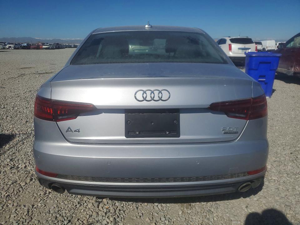 2018 Audi A4 მანქანა იყიდება აუქციონზე, vin: WAUENAF49JA103322, აუქციონის ნომერი: 46633446