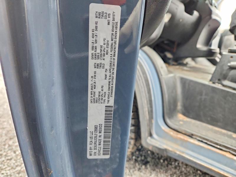 Продажа на аукционе авто 2020 Ram Promaster 3500, vin: 3C6URVJG9LE128983, номер лота: 79913605