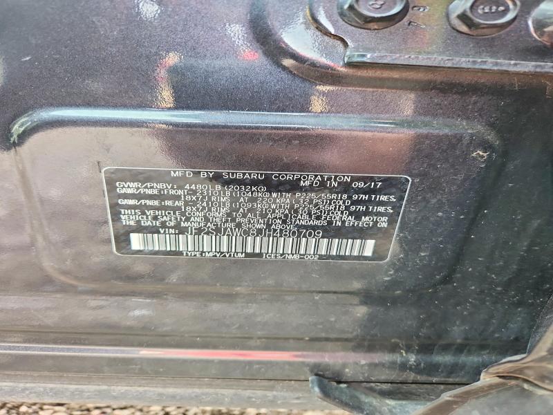 Aukcja sprzedaży 2018 Subaru Forester, vin: JF2SJAWC8JH480709, numer aukcji: 46491456