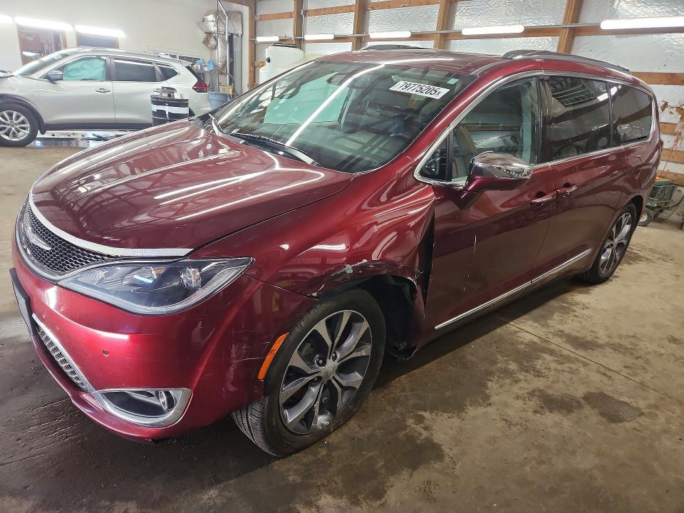 Продажа на аукционе авто 2018 Chrysler Pacifica, vin: 2C4RC1GG1JR105855, номер лота: 79775205