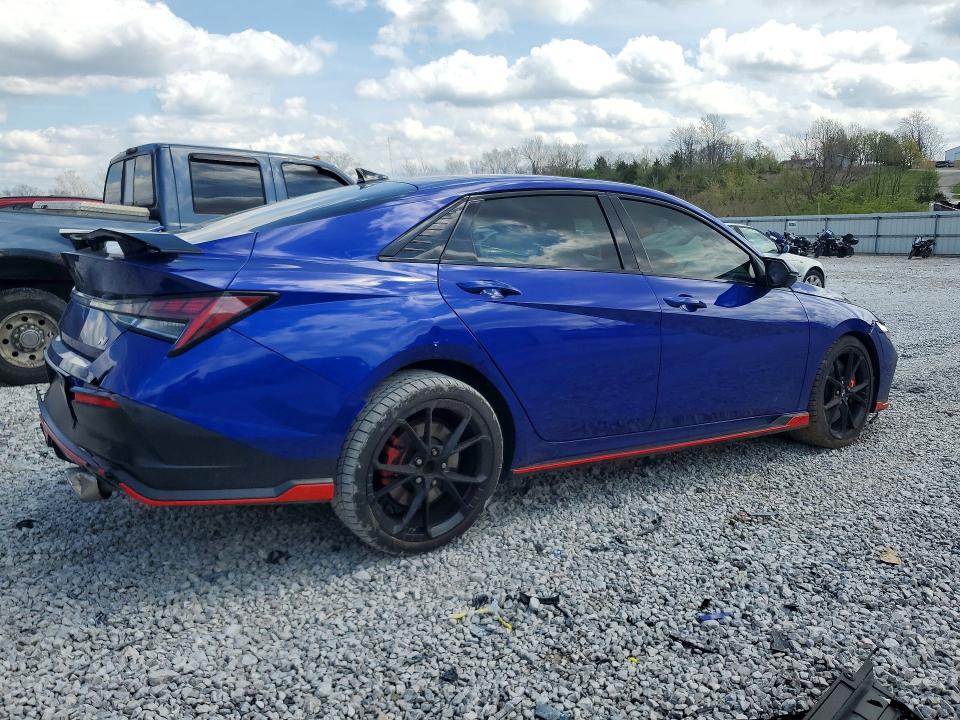 Продажа на аукционе авто 2024 Hyundai Elantra N, vin: KMHLW4DK2RU021416, номер лота: 48291076