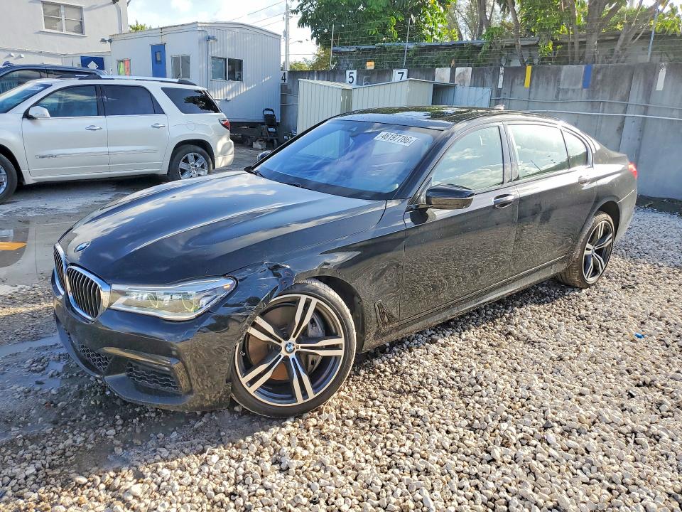 2018 Bmw 750 მანქანა იყიდება აუქციონზე, vin: WBA7F2C57JG423745, აუქციონის ნომერი: 46197786