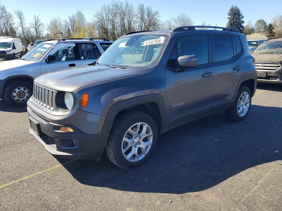 Продажа на аукционе авто 2017 Jeep Renegade, vin: ZACCJBBBXHPE57716, номер лота: 47987936