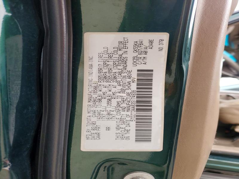 Продажа на аукционе авто 2003 Toyota Sequoia, vin: 5TDZT34A83S174936, номер лота: 41785906
