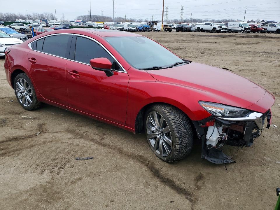 2021 Mazda 6 მანქანა იყიდება აუქციონზე, vin: JM1GL1XY5M1601119, აუქციონის ნომერი: 78706215