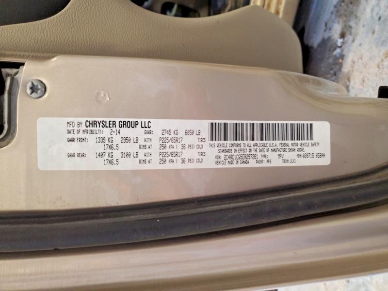 Aukcja sprzedaży 2014 Chrysler Town & Country, vin: 2C4RC1CG5ER297261, numer aukcji: 45668006