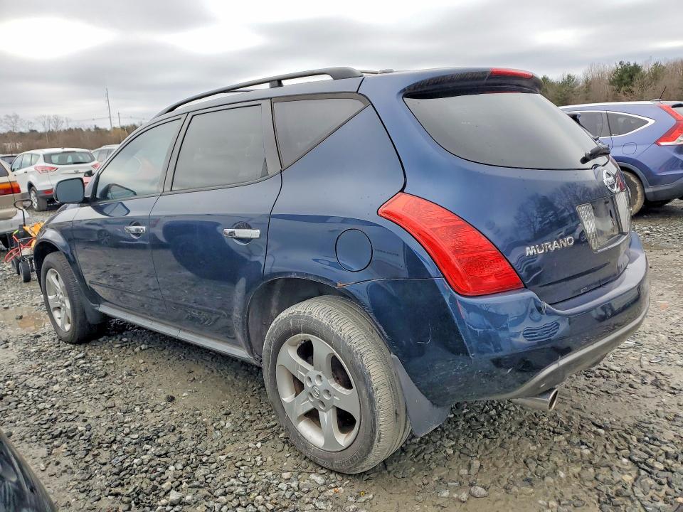 2005 Nissan Murano მანქანა იყიდება აუქციონზე, vin: JN8AZ08W15W432124, აუქციონის ნომერი: 45592016