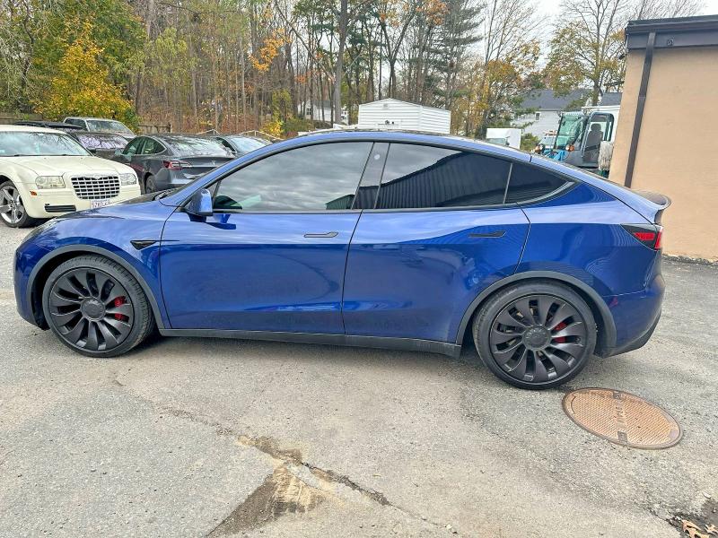 2021 Tesla Model Y მანქანა იყიდება აუქციონზე, vin: 5YJYGDEF1MF140908, აუქციონის ნომერი: 45951536