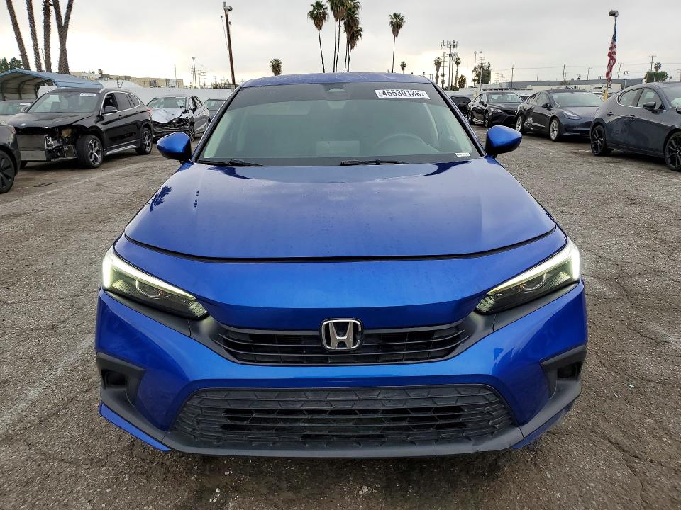 45530136 :رقم المزاد ، 2HGFE2F20NH545281 vin ، 2022 Honda Civic مزاد بيع