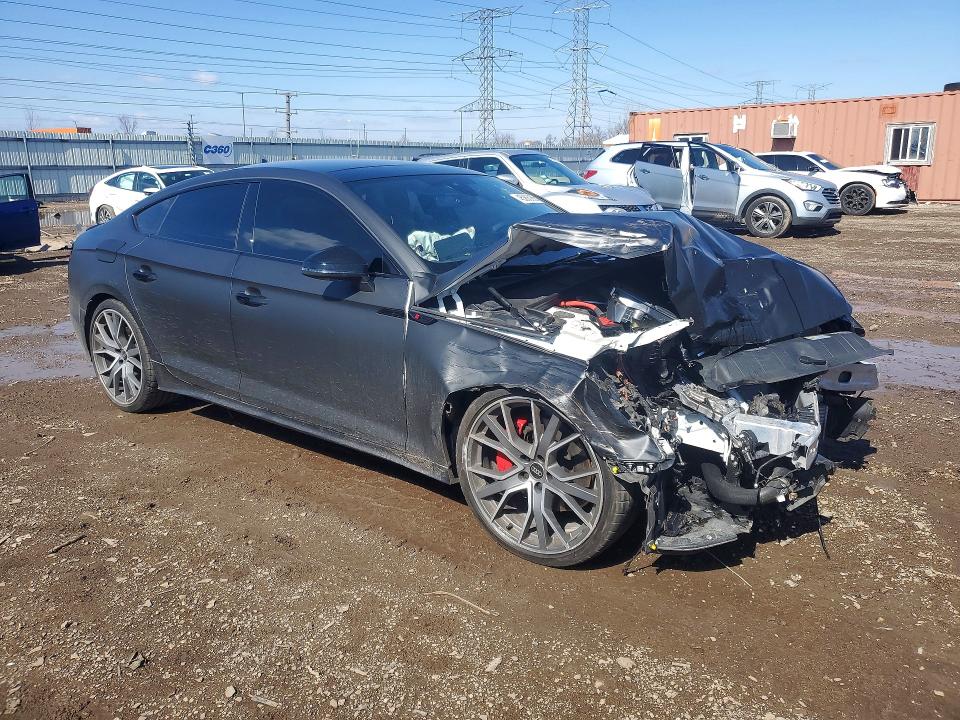 45863966 :رقم المزاد ، WAUEACF52SA003337 vin ، 2025 Audi A5 مزاد بيع