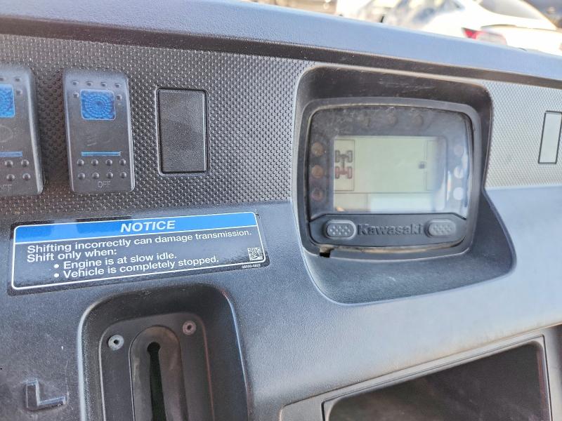 46732326 :رقم المزاد ، JKBAFSC12JB509893 vin ، 2018 Kawasaki Kaf820 مزاد بيع