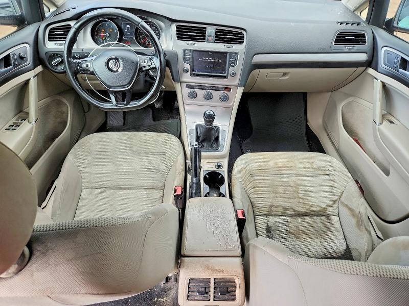 45569396 :رقم المزاد ، 3VW117AU8HM032406 vin ، 2017 Volkswagen Golf مزاد بيع