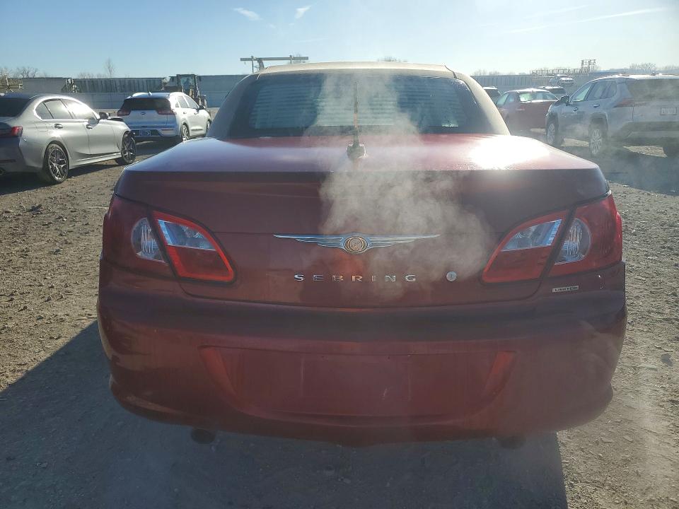 46704136 :رقم المزاد ، 1C3LC65M98N692507 vin ، 2008 Chrysler Sebring مزاد بيع