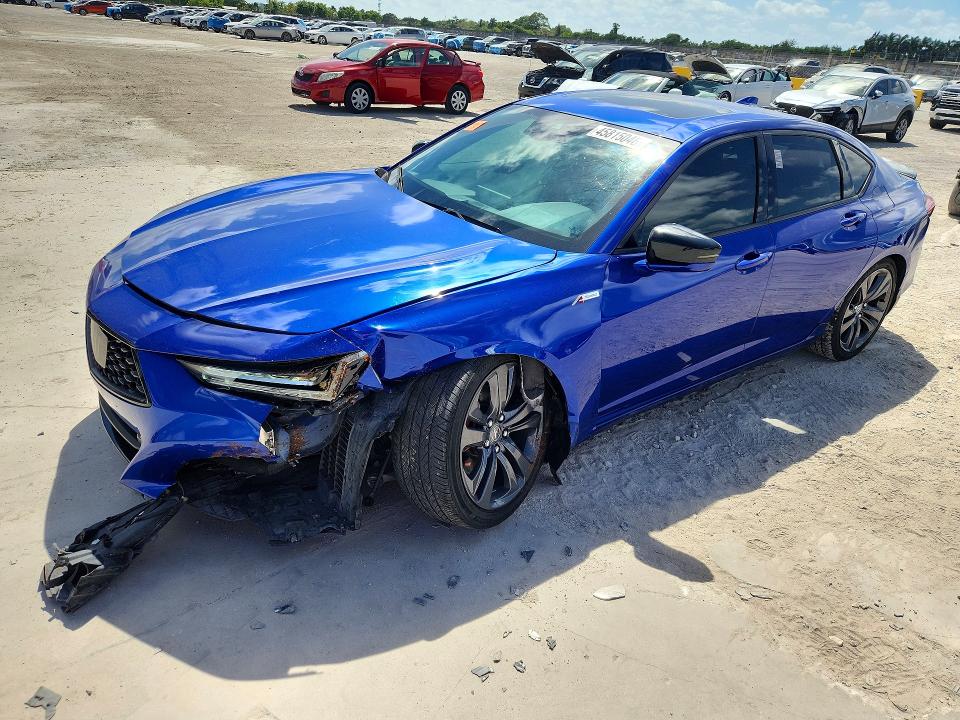 Aukcja sprzedaży 2021 Acura Tlx, vin: 19UUB5F57MA017293, numer aukcji: 45815046