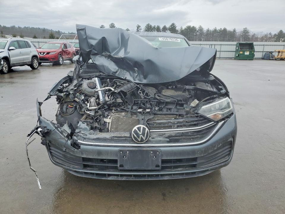 2022 Volkswagen Jetta მანქანა იყიდება აუქციონზე, vin: 3VWEM7BU6NM010844, აუქციონის ნომერი: 45670236