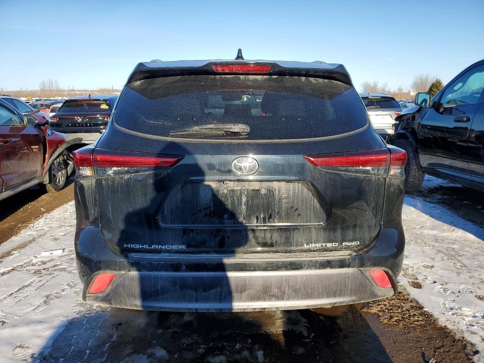 78052465 :رقم المزاد ، 5TDDZRBH1LS000539 vin ، 2020 Toyota Highlander مزاد بيع