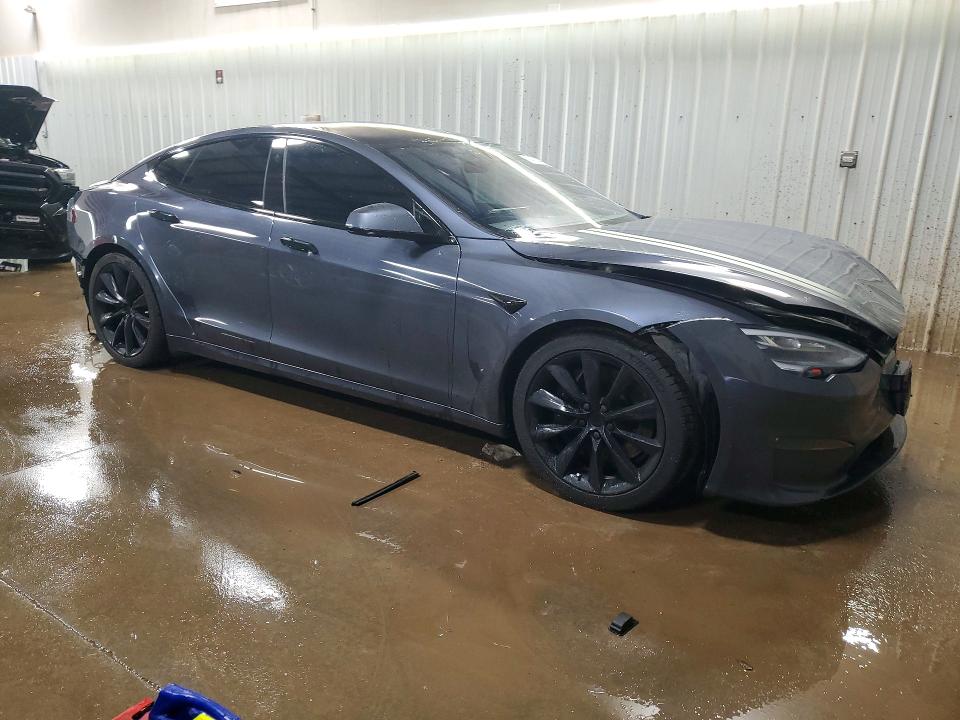 45499346 :رقم المزاد ، 5YJSA1E67MF451605 vin ، 2021 Tesla Model S مزاد بيع