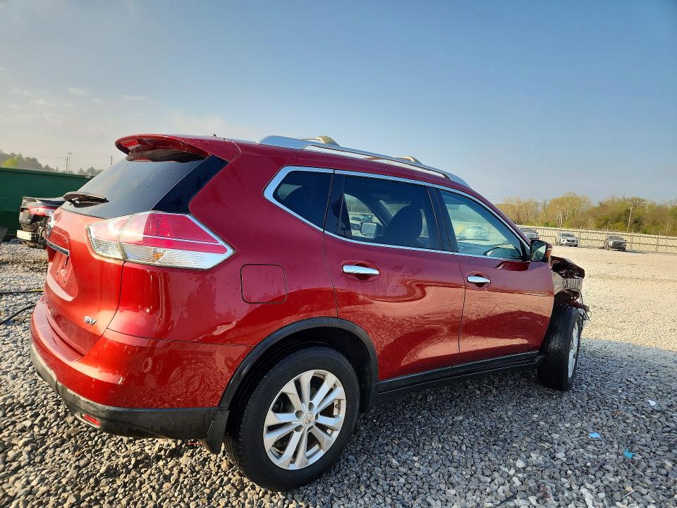 2015 Nissan Rogue მანქანა იყიდება აუქციონზე, vin: KNMAT2MT9FP516241, აუქციონის ნომერი: 47449786