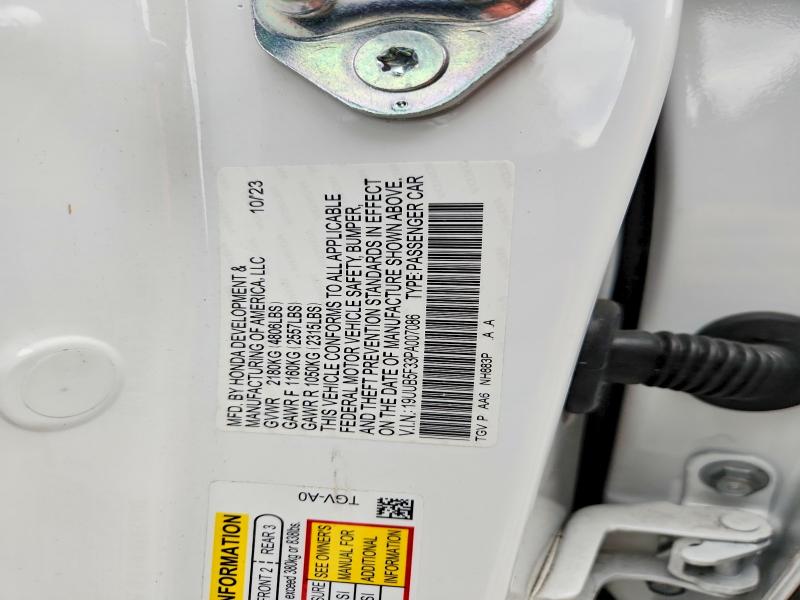Aukcja sprzedaży 2023 Acura Tlx, vin: 19UUB5F33PA007086, numer aukcji: 47861216