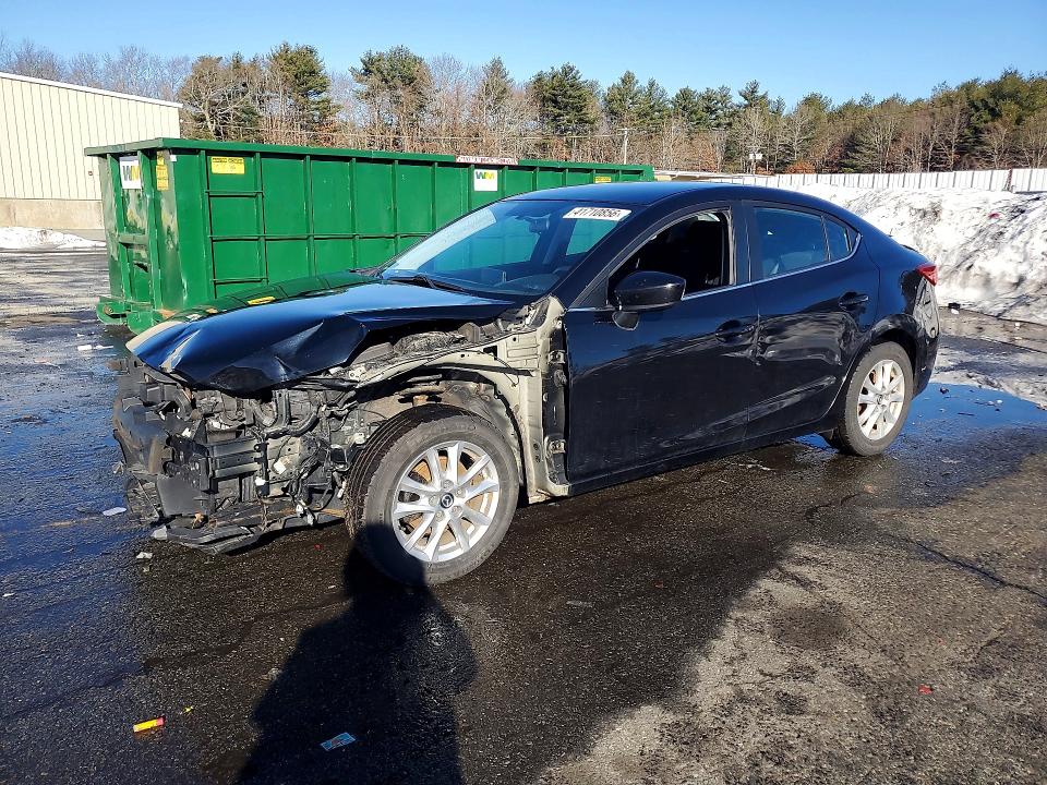 41710856 :رقم المزاد ، 3MZBM1V72FM168704 vin ، 2015 Mazda 3 مزاد بيع