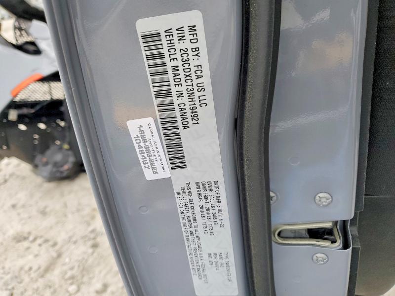 Продаж на аукціоні авто 2022 Dodge Charger, vin: 2C3CDXCT3NH194921, номер лоту: 47416466