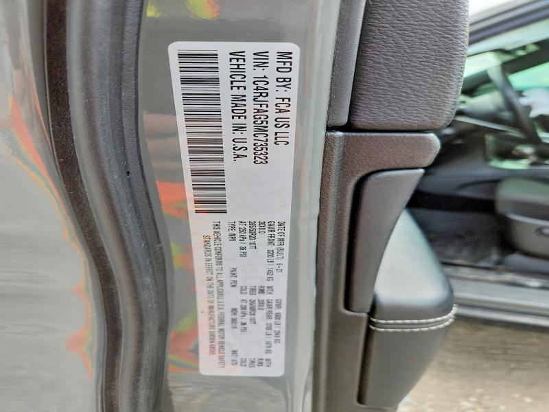 Aukcja sprzedaży 2021 Jeep Grand Cherokee, vin: 1C4RJFAG5MC735323, numer aukcji: 41688886