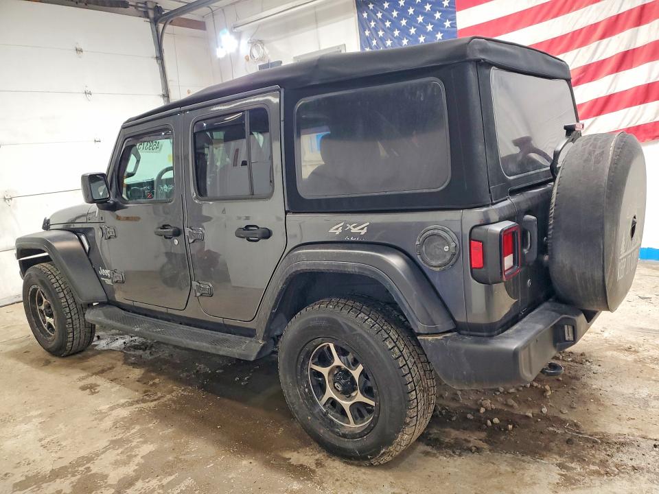 2018 Jeep Wrangler Unlimited მანქანა იყიდება აუქციონზე, vin: 1C4HJXDG3JW274453, აუქციონის ნომერი: 45937576