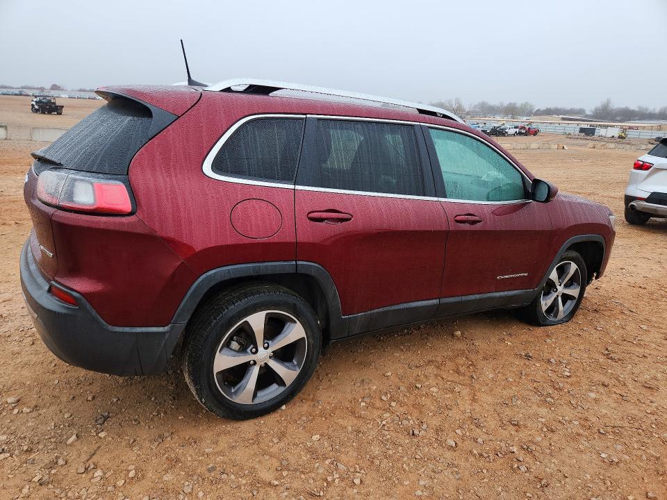 2019 Jeep Cherokee მანქანა იყიდება აუქციონზე, vin: 1C4PJLDB9KD381285, აუქციონის ნომერი: 79941475