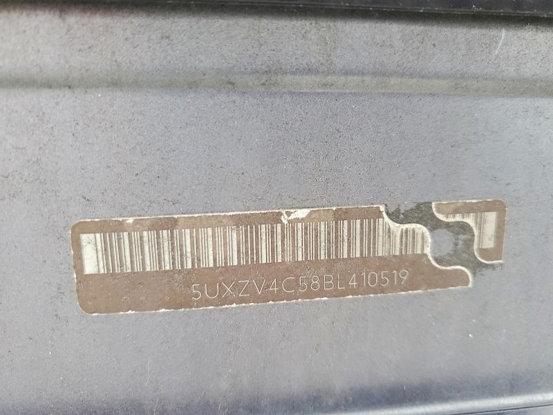 47162856 :رقم المزاد ، 5UXZV4C58BL410519 vin ، 2011 Bmw X5 مزاد بيع