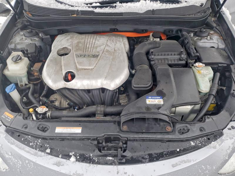 2015 Hyundai Sonata Hybrid მანქანა იყიდება აუქციონზე, vin: KMHEC4A4XFA127830, აუქციონის ნომერი: 45988746