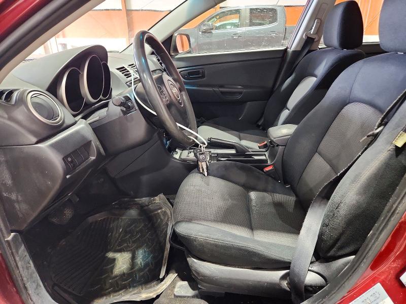 2008 Mazda 3 მანქანა იყიდება აუქციონზე, vin: JM1BK32F981184589, აუქციონის ნომერი: 47659806