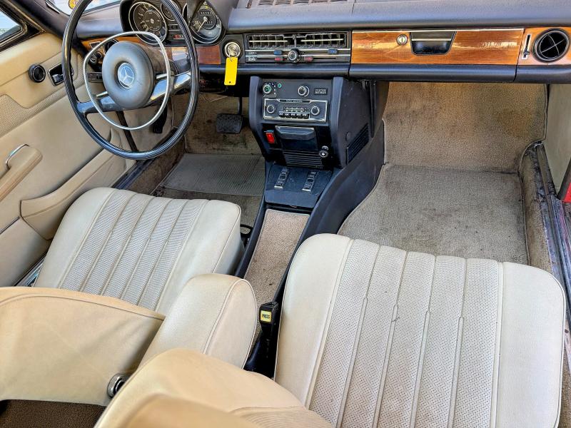 47663656 :رقم المزاد ، 11407312002490 vin ، 1973 Mercedes-benz 280c مزاد بيع