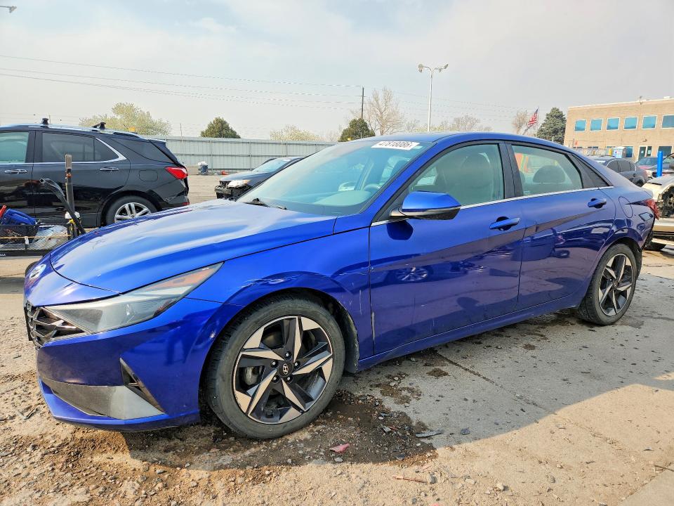 2021 Hyundai Elantra მანქანა იყიდება აუქციონზე, vin: 5NPLN4AG3MH001413, აუქციონის ნომერი: 47818086
