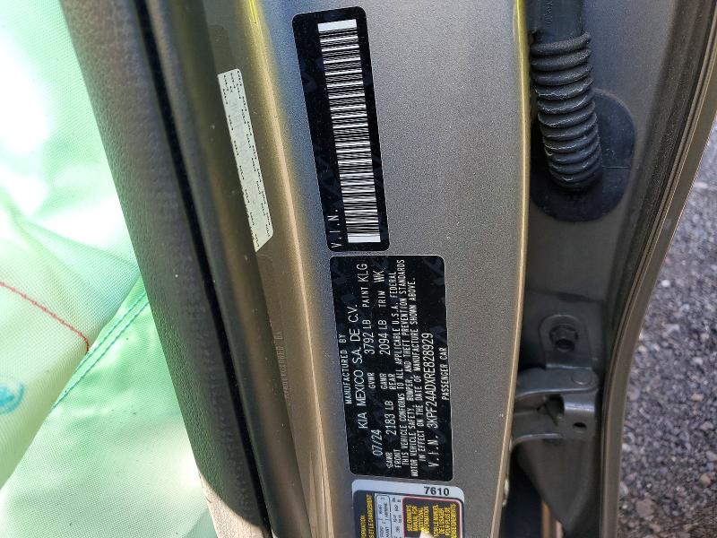 Aukcja sprzedaży 2024 Kia Forte, vin: 3KPF24ADXRE828929, numer aukcji: 47361256