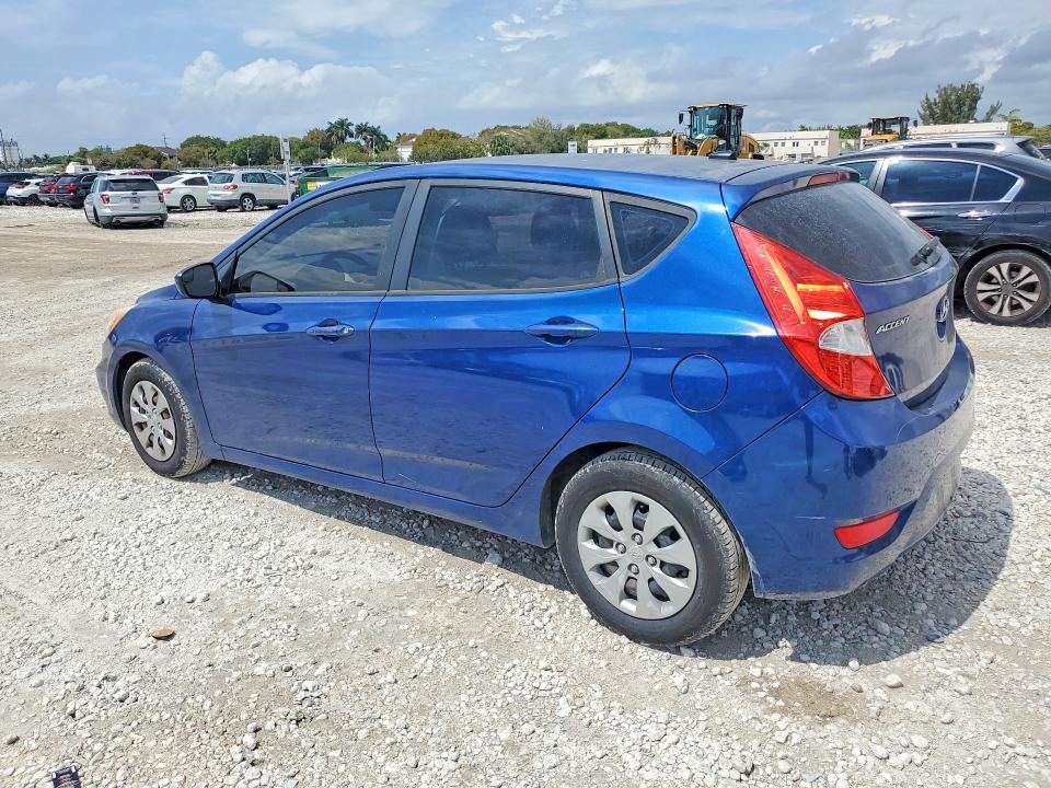 45752836 :رقم المزاد ، KMHCT5AE3GU257616 vin ، 2016 Hyundai Accent مزاد بيع