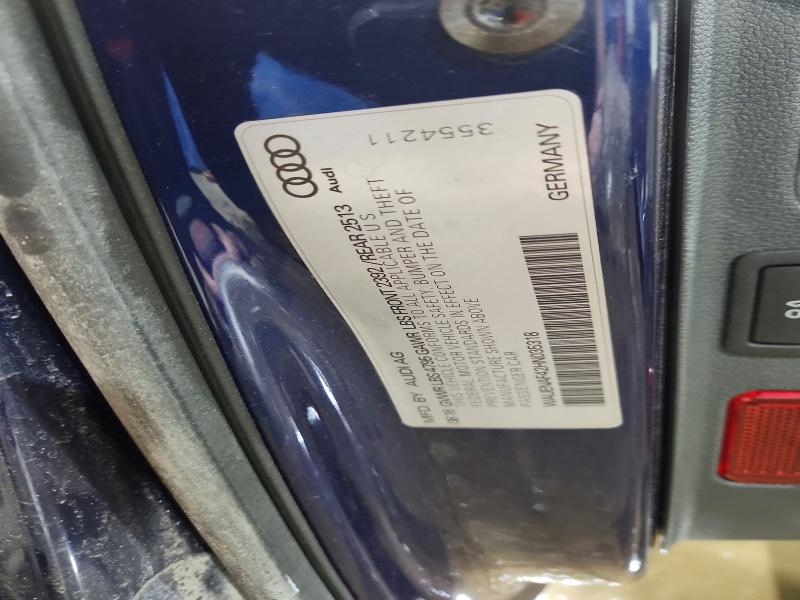 Aukcja sprzedaży 2017 Audi A4, vin: WAUENAF42HN035318, numer aukcji: 79402515