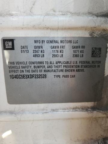 79973285 :رقم المزاد ، 1G4GC5E3XDF232528 vin ، 2013 Buick Lacrosse مزاد بيع